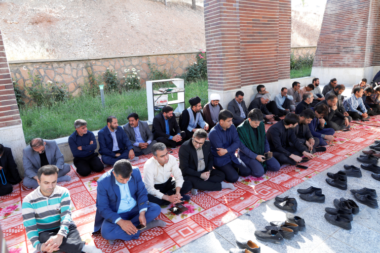 برگزاری مراسم عزاداری  ماه محرم در جوار شهید خوشنام دانشگاه